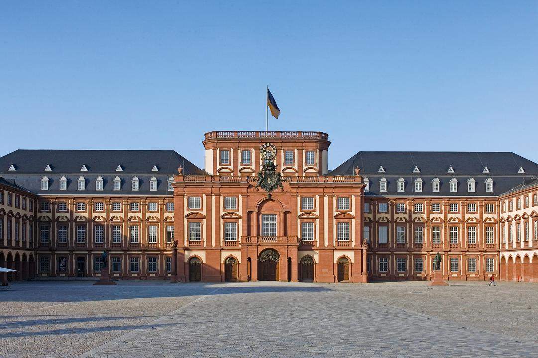 Exterior view of Mannheim Palace