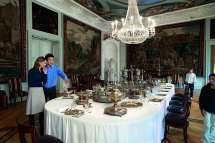 Château Baroque de Mannheim , Salle à manger