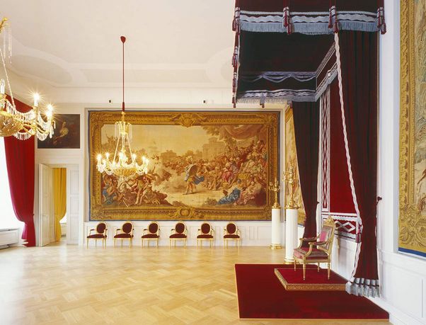 Château Baroque de Mannheim , Salle du trône