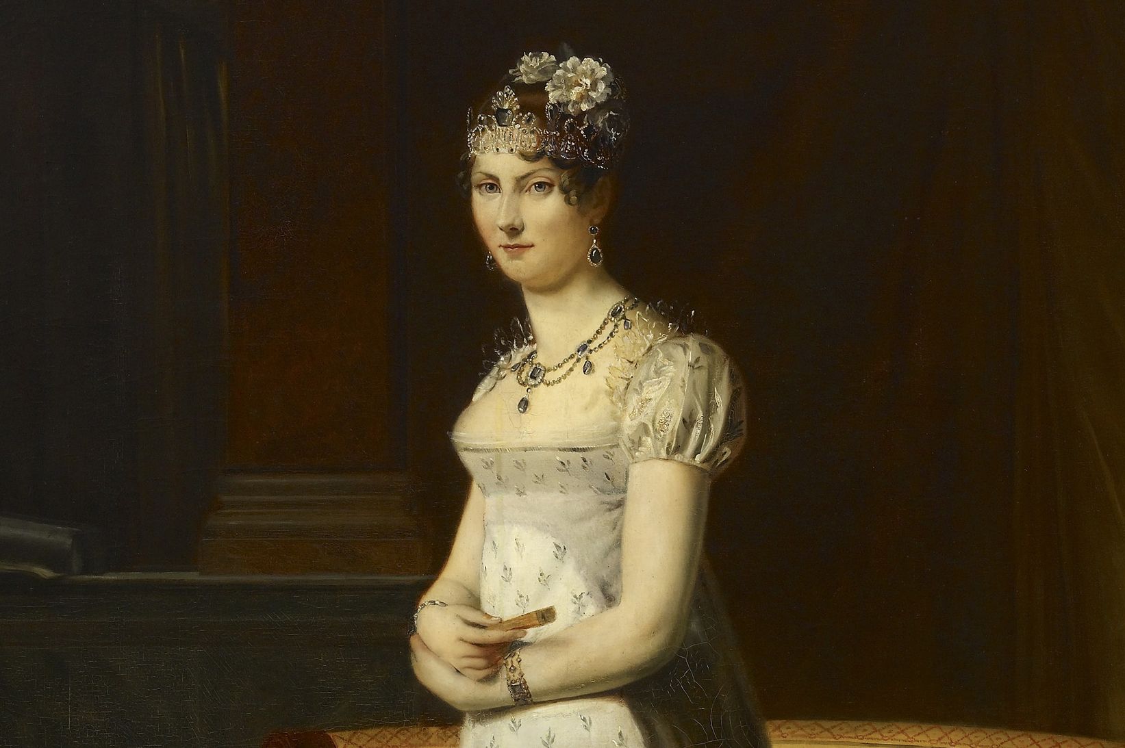 Bildnis Großherzogin Stephanie von Baden aus dem Barockschloss Mannheim