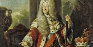 Portrait of Prince-Elector Karl Philipp von der Pfalz, Pierre Gaudréau circa 1730, Mannheim Palace.