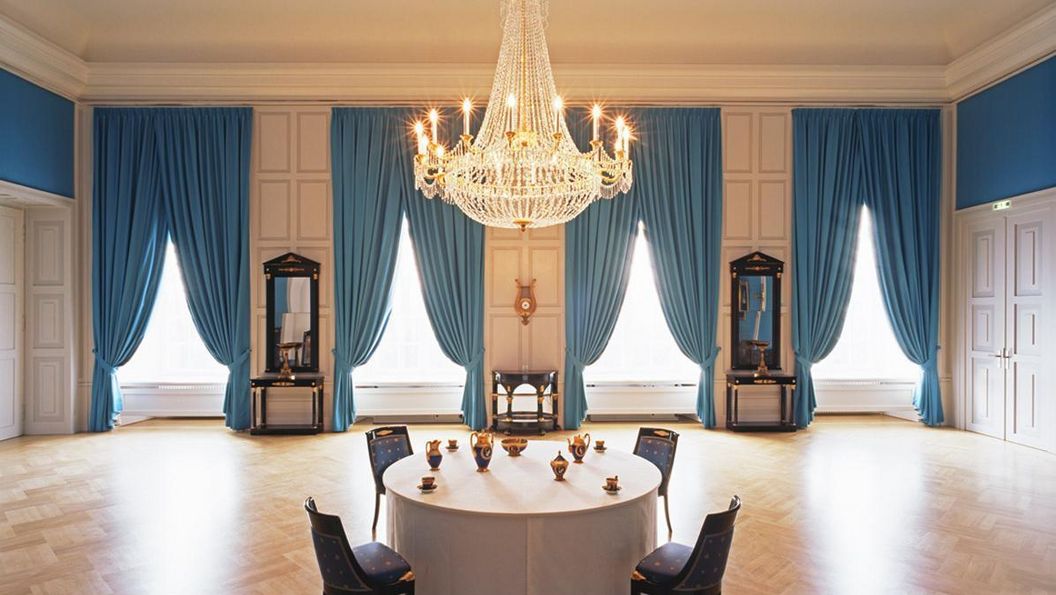 Blauer Salon von Schloss Mannheim