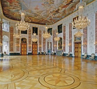 Rittersaal im Barockschloss Mannheim