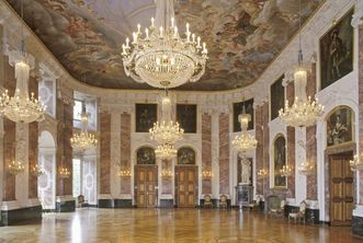 Mannheim's grandest room: the Rittersaal
