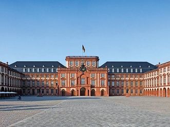 Château Baroque de Mannheim, Vue extérieure