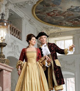 Mannheim Baroque Palace, costume photo session