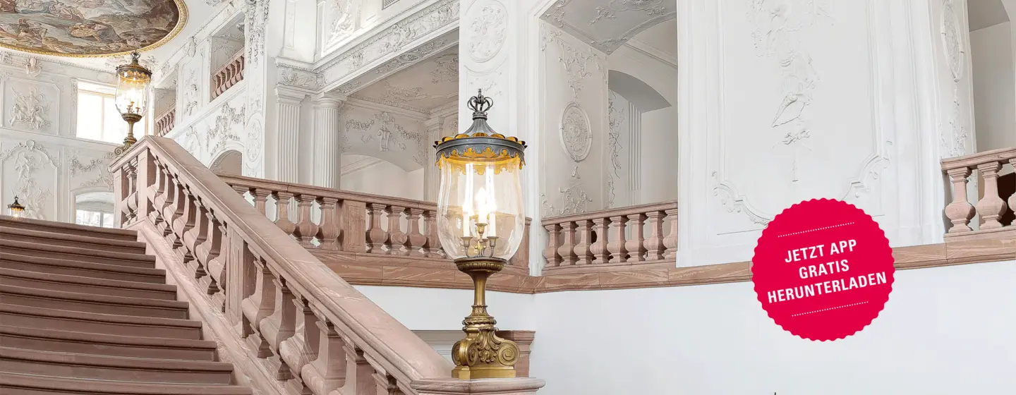 Barockschloss Mannheim, Vorzimmer mit Prunksilber