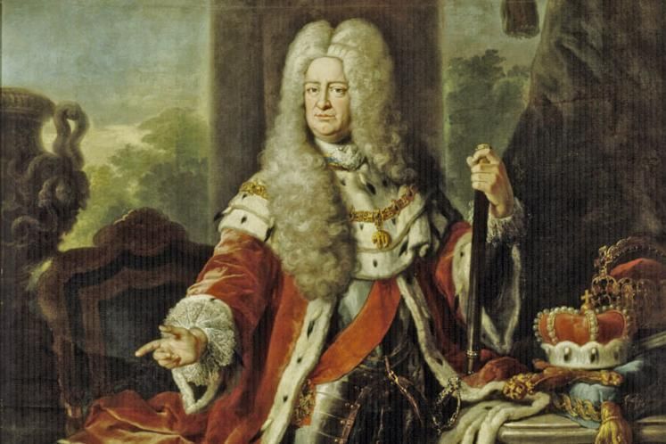 Barockschloss Mannheim, Porträt Kurfürst Carl Philipp von der Pfalz