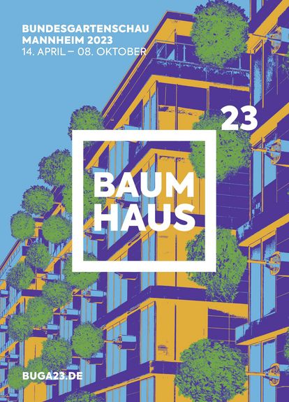 Werbemotive der Bundesgartenschau Mannheim 2023