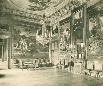 Schloss Mannheim, Historische Ansicht des kaiserlichen Kabinetts