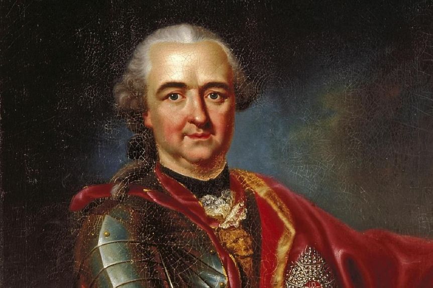 Barockschloss Mannheim, Porträt von Kurfürst Carl Theodor, Heinrich Carl Brandt, um 1791