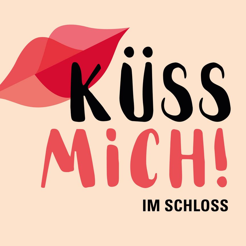 Motiv zur Aktion „Küss mich im Schloss“ der Staatlichen Schlösser und Gärten Baden-Württemberg