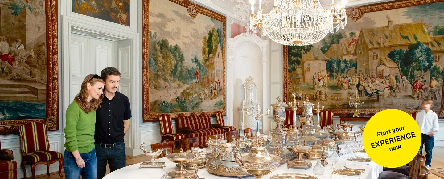 Mannheim Baroque Palace, visitors