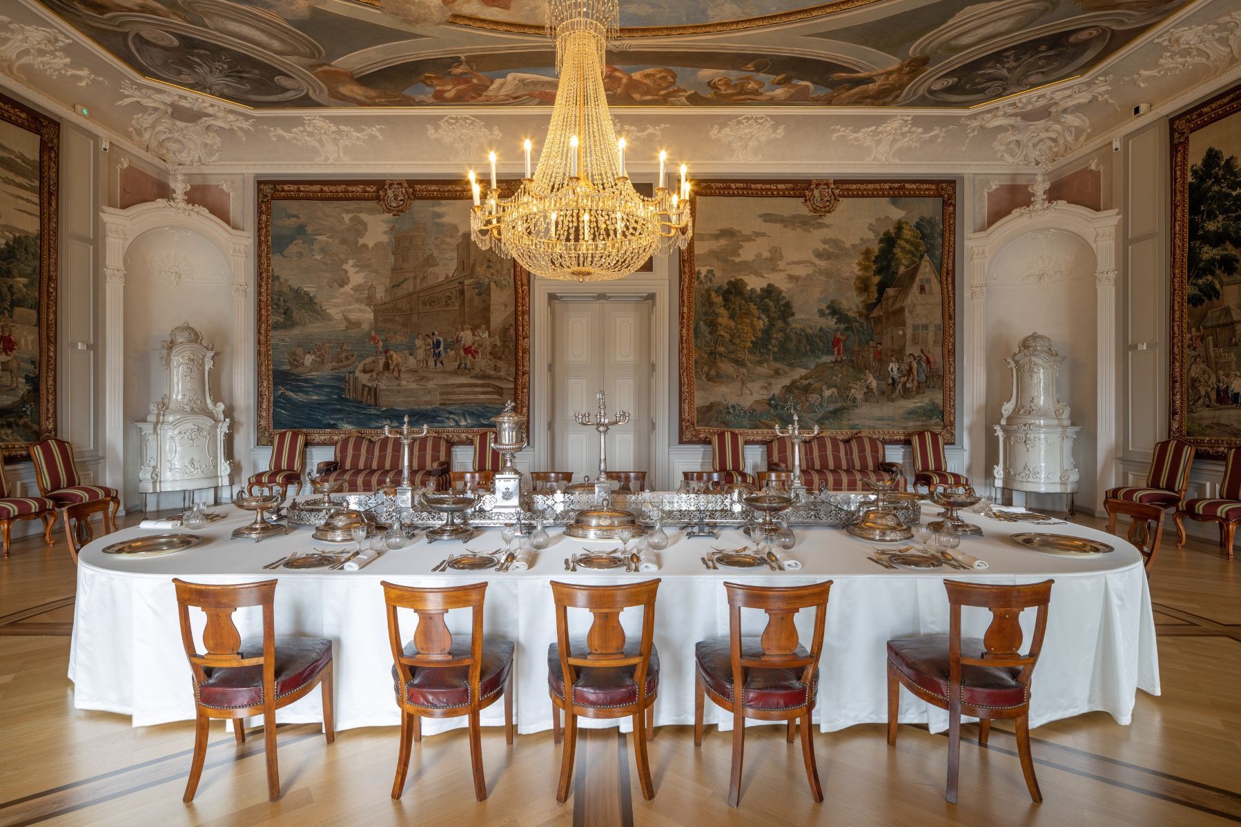 Barockschloss Mannheim, Innen, Speisezimmer