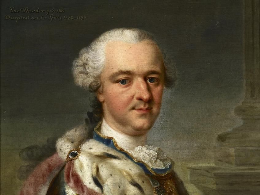 Portrait of Prince-Elector Carl Theodor von der Pfalz, mid-18th century
