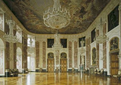 Rittersaal im Barochschloss Mannheim
