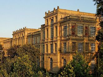 Barockschloss Mannheim, Aussenansicht der Kunstakademie Düsseldorf 