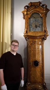 Schloss Mannheim, Möllinger Uhr mit Christian Schnurbus