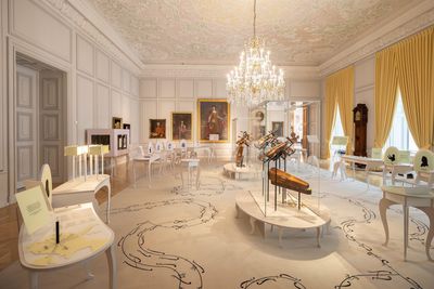 Barockschloss Mannheim, Innen, Erlebnisraum Hofmusik