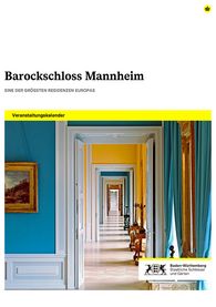 Titelbild des Jahresprogramms für Barockschloss Mannheim