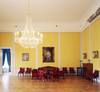 Gelber Salon von Schloss Mannheim