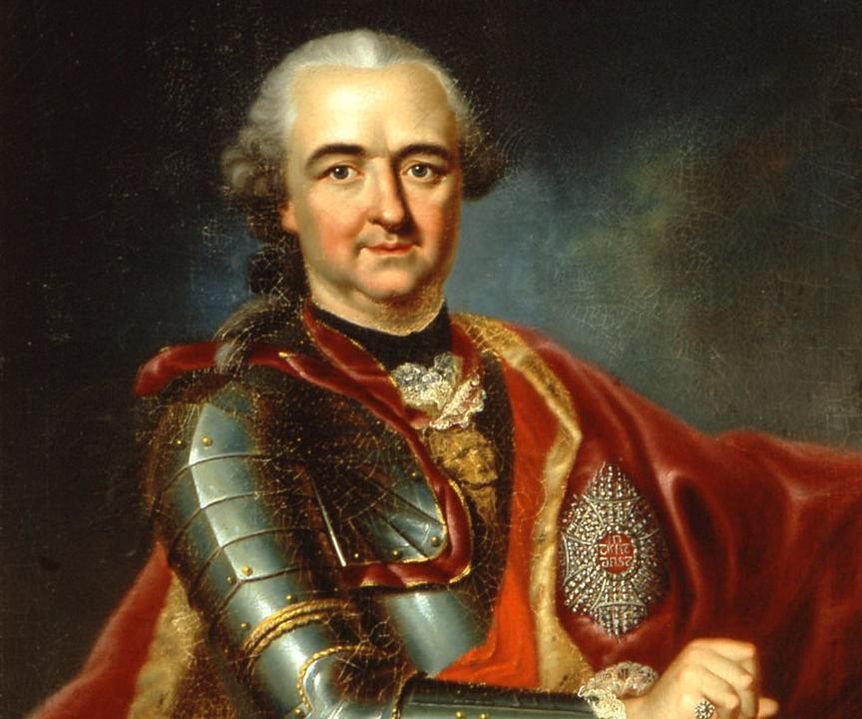 Portrait of Prince-Elector Carl Theodor von der Pfalz, oil on canvas, by Heinrich Carl Brandt, 1767