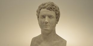 Terracotta bust of Grand Duke Charles of Baden by Joseph Anton Maria Christen, 1819