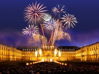 Barockschloss Mannheim, Event, Schloss in Flammen