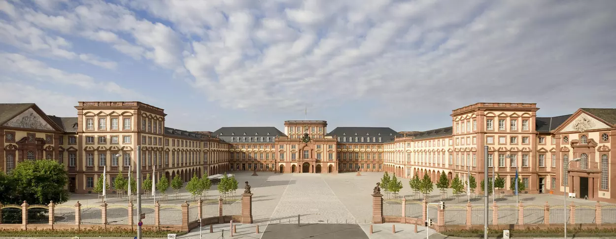 Château Baroque de Mannheim, vue d'ensemble