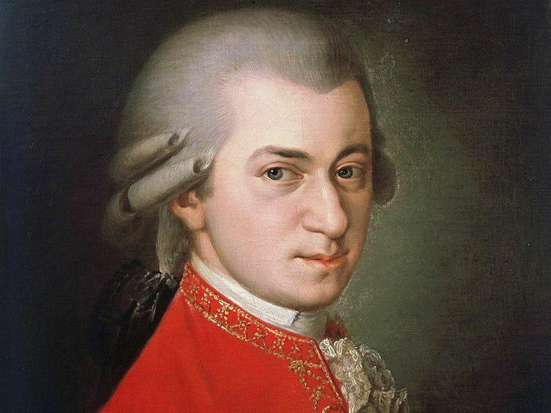 Wolfgang Amadeus Mozart (1756‒1791), Portrait von Barbara Krafft, 1819