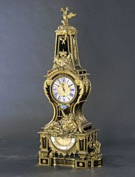 Foto: Staatliche Schlösser und Gärten Baden-Württemberg, Steffen Hauswirth Pendule aus dem Barockschloss Mannheim