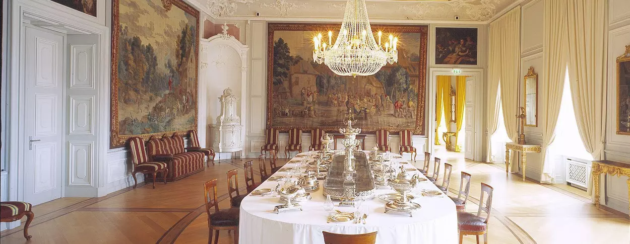 Château Baroque de Mannheim, antichambre d'apparat en argent