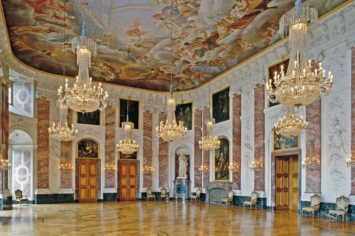 Salle des Chevaliers du château de Mannheim 